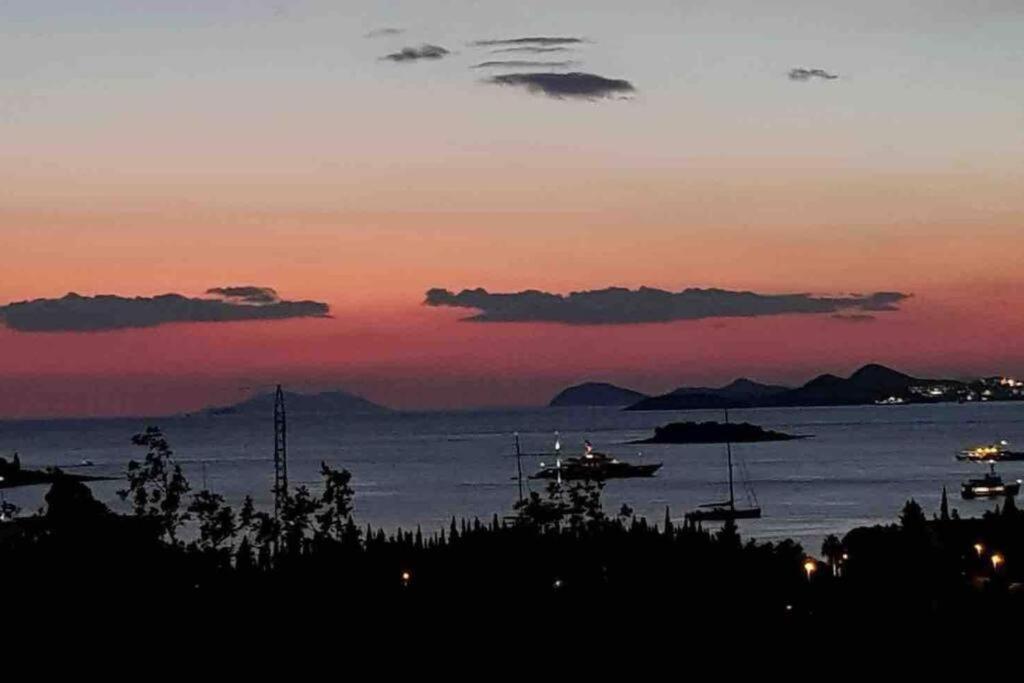 Lovely Split Level Apartment With Sea View, Pool, Free Parking And Wifi Cavtat Eksteriør bilde