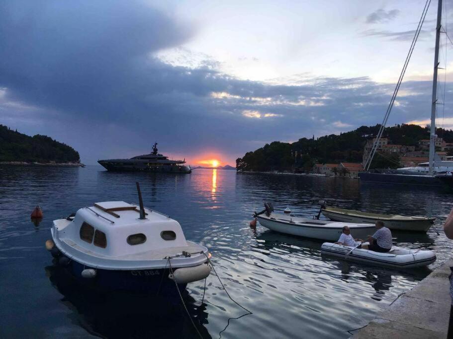 Lovely Split Level Apartment With Sea View, Pool, Free Parking And Wifi Cavtat Eksteriør bilde